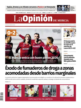 Cover of La Opinion de Murcia