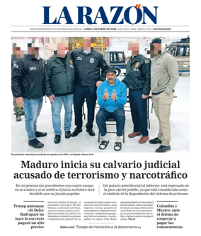 Cover of La Razon (Madrid)