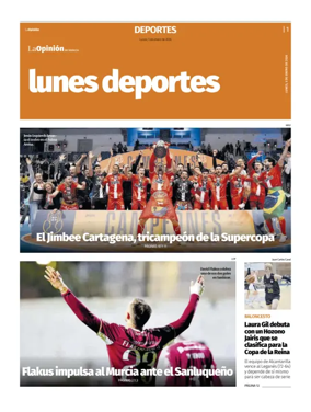 Cover of Lunes Deportes