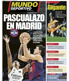 Cover of Mundo Deportivo (Barcelona)