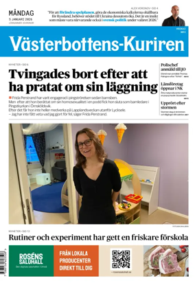 Cover of Vasterbottens-Kuriren