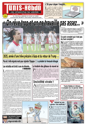Cover of Tunis Hebdo