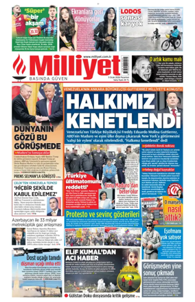 Cover of Milliyet