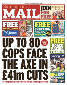 Cover of Birmingham Mail