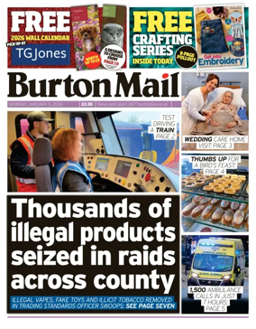 Cover of Burton Mail