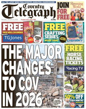Cover of Coventry Telegraph