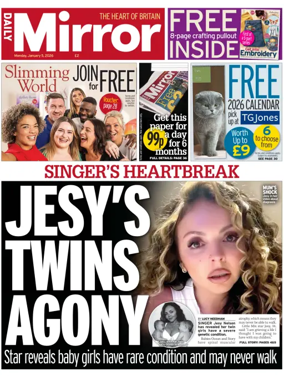 Cover of Daily Mirror