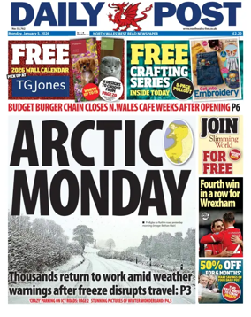 Cover of Daily Post (North Wales)