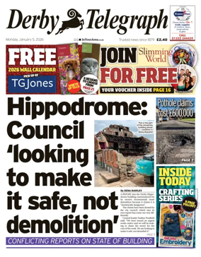 Cover of Derby Telegraph