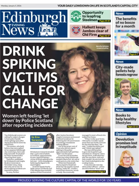 Cover of Edinburgh Evening News
