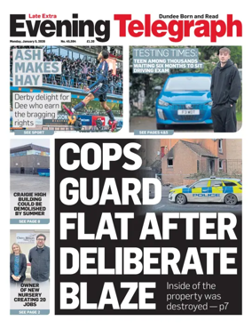 Cover of Evening Telegraph (First Edition)