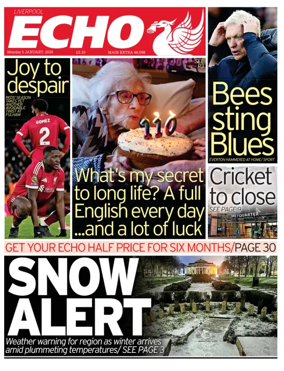 Cover of Liverpool Echo