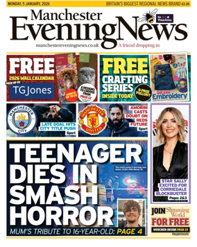 Cover of Manchester Evening News