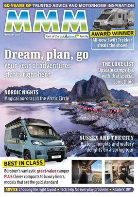 Cover of MMM The Motorhomers' Magazine