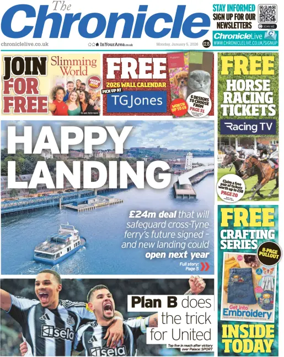 Cover of The Chronicle (UK)