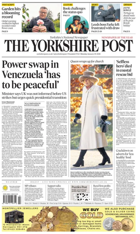 Cover of Yorkshire Post