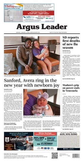 Cover of Argus Leader