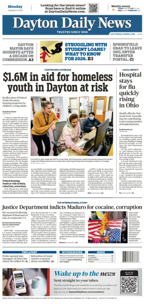 Cover of Dayton Daily News
