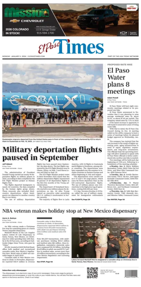 Cover of El Paso Times