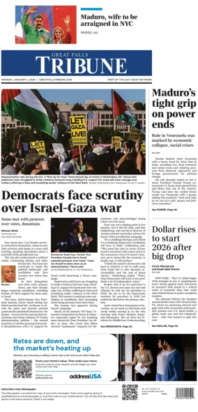 Cover of Great Falls Tribune