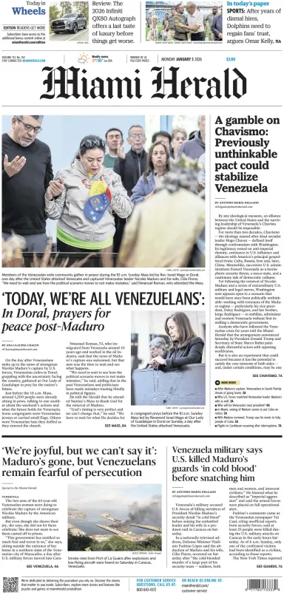 Cover of Miami Herald
