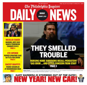 Cover of Philadelphia Daily News
