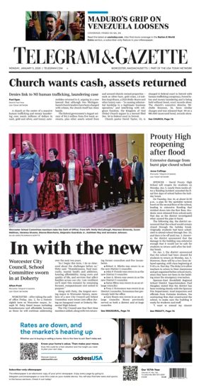 Cover of Telegram & Gazette