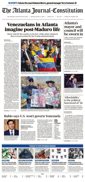 Cover of The Atlanta Journal-Constitution