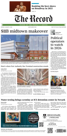 Cover of The Bergen Record