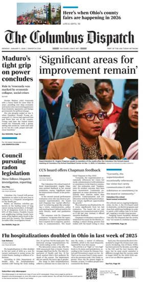 Cover of The Columbus Dispatch