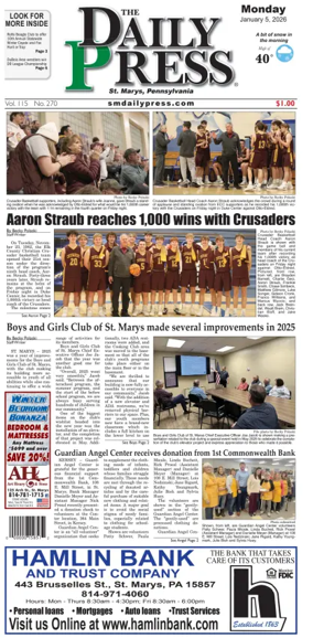 Cover of The Daily Press