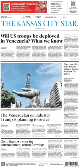 Cover of The Kansas City Star
