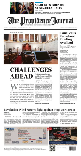 Cover of The Providence Journal