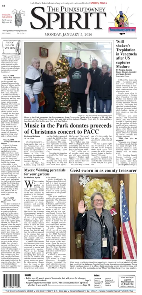 Cover of The Punxsutawney Spirit