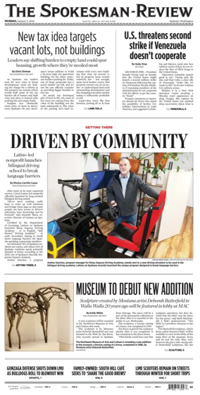 Cover of The Spokesman-Review (Spokane)