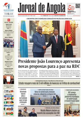 Cover of Jornal de Angola