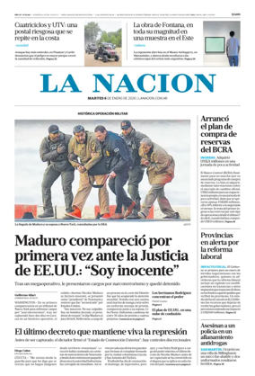 Cover of La Nacion