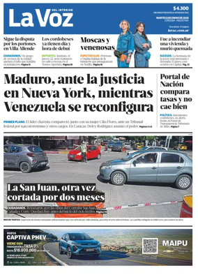 Cover of La Voz del Interior