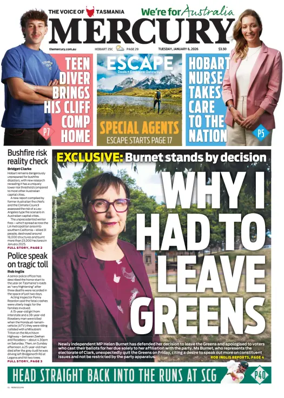 Cover of Mercury (Hobart)