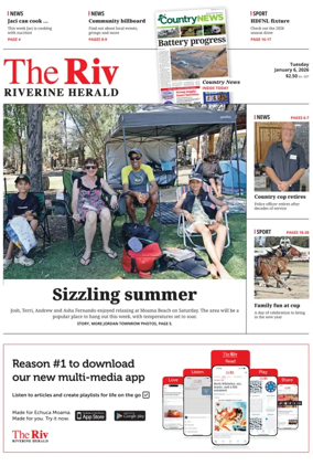 Cover of The Riverine Herald