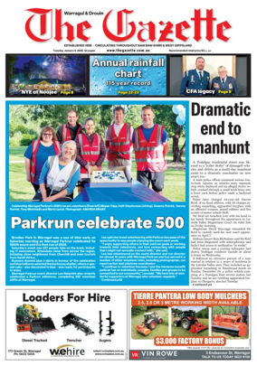 Cover of Warragul & Drouin Gazette
