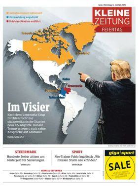 Cover of Kleine Zeitung Steiermark