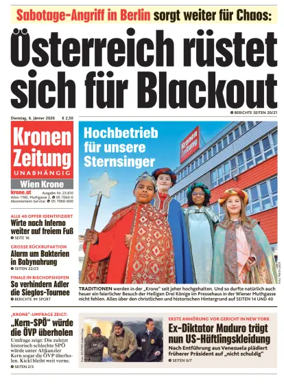 Cover of Kronen Zeitung