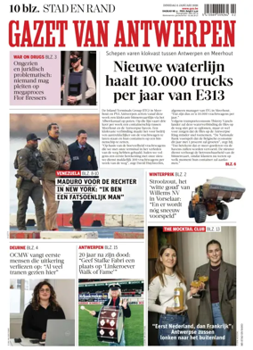 Cover of Gazet van Antwerpen Metropool Stad