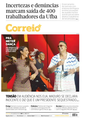Cover of Correio da Bahia