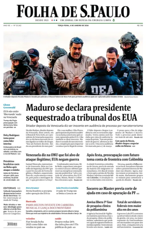 Cover of Folha De S.Paulo
