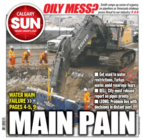 Cover of Calgary Sun