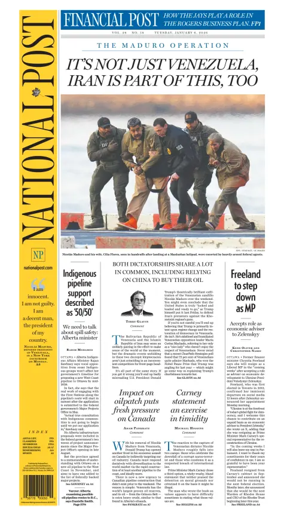 Cover of National Post - (National Edition)
