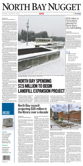 Cover of North Bay Nugget