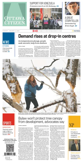 Cover of Ottawa Citizen